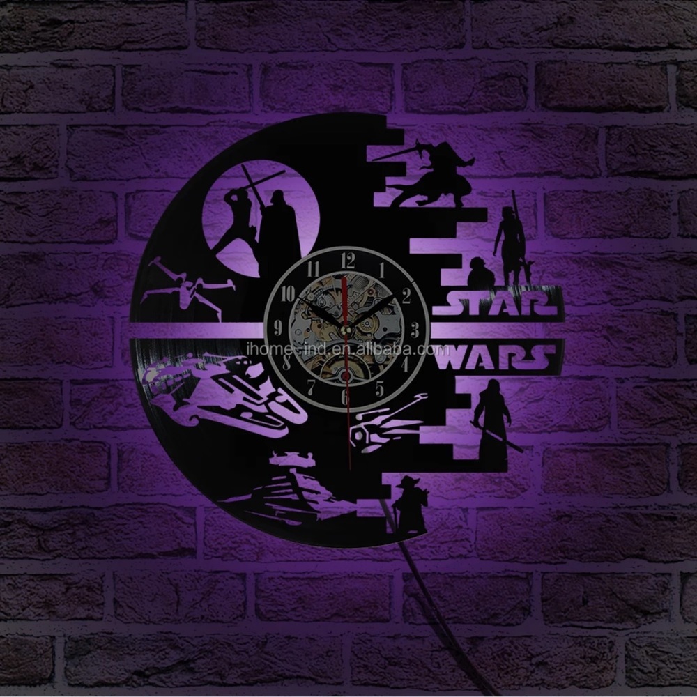 Wall Clock LED Light With Remote Conrol - Picture 5 of 6